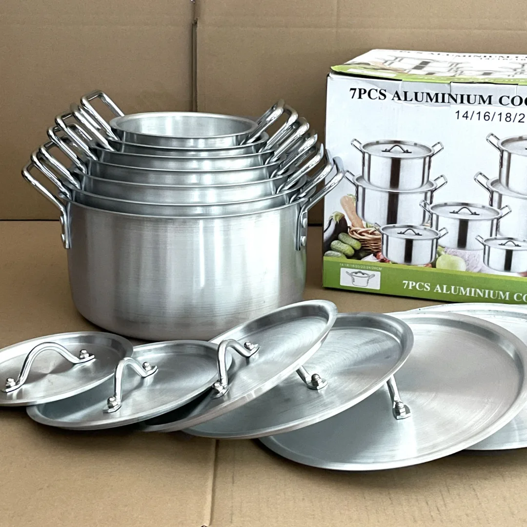 14 pcs Aluminium non-stick Cookware set