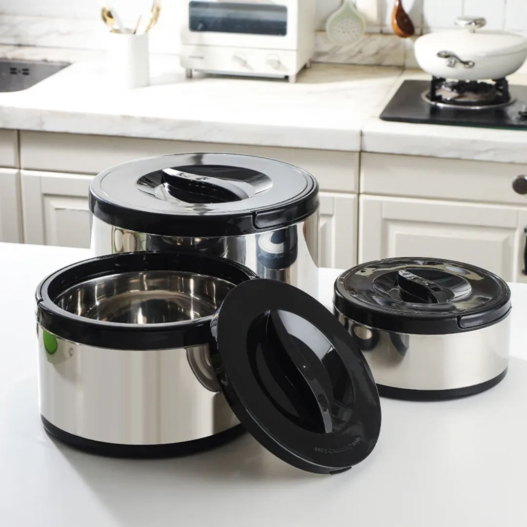 3 pcs food warmer set