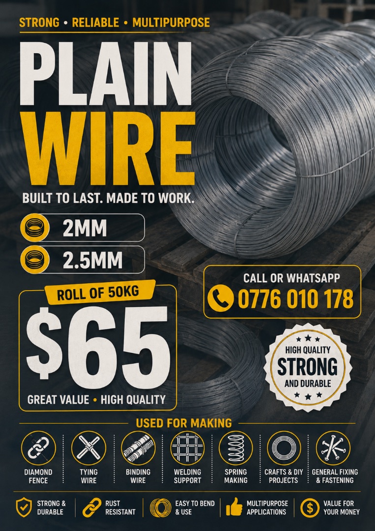 Plain wire