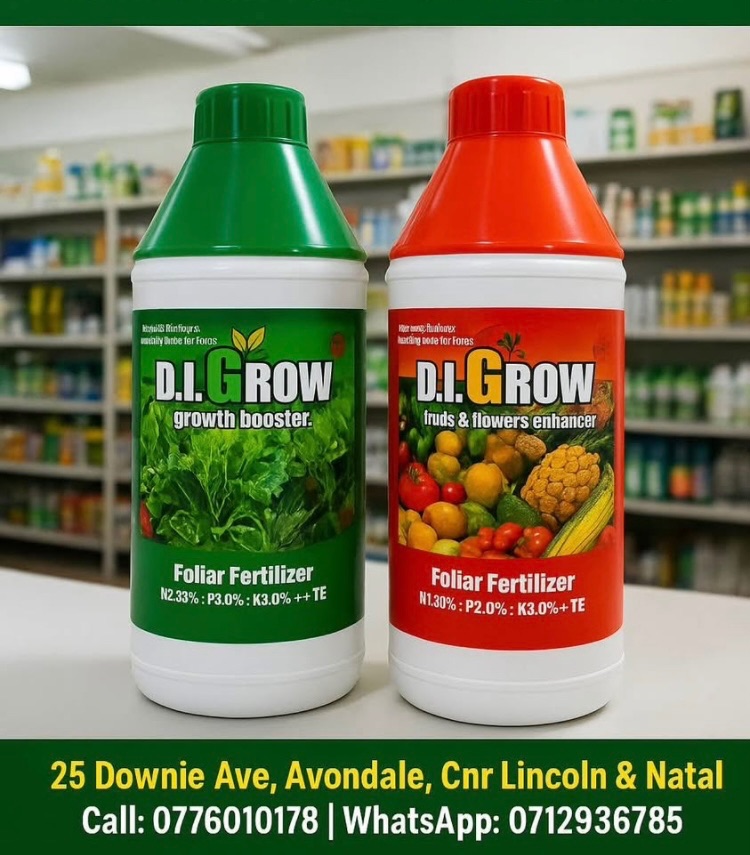 DI grow Foliar fertilisers