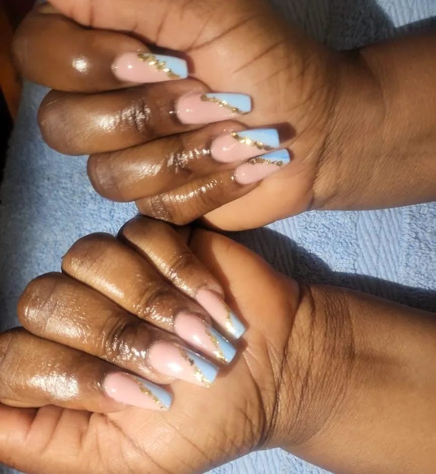 Natural and polygel nails