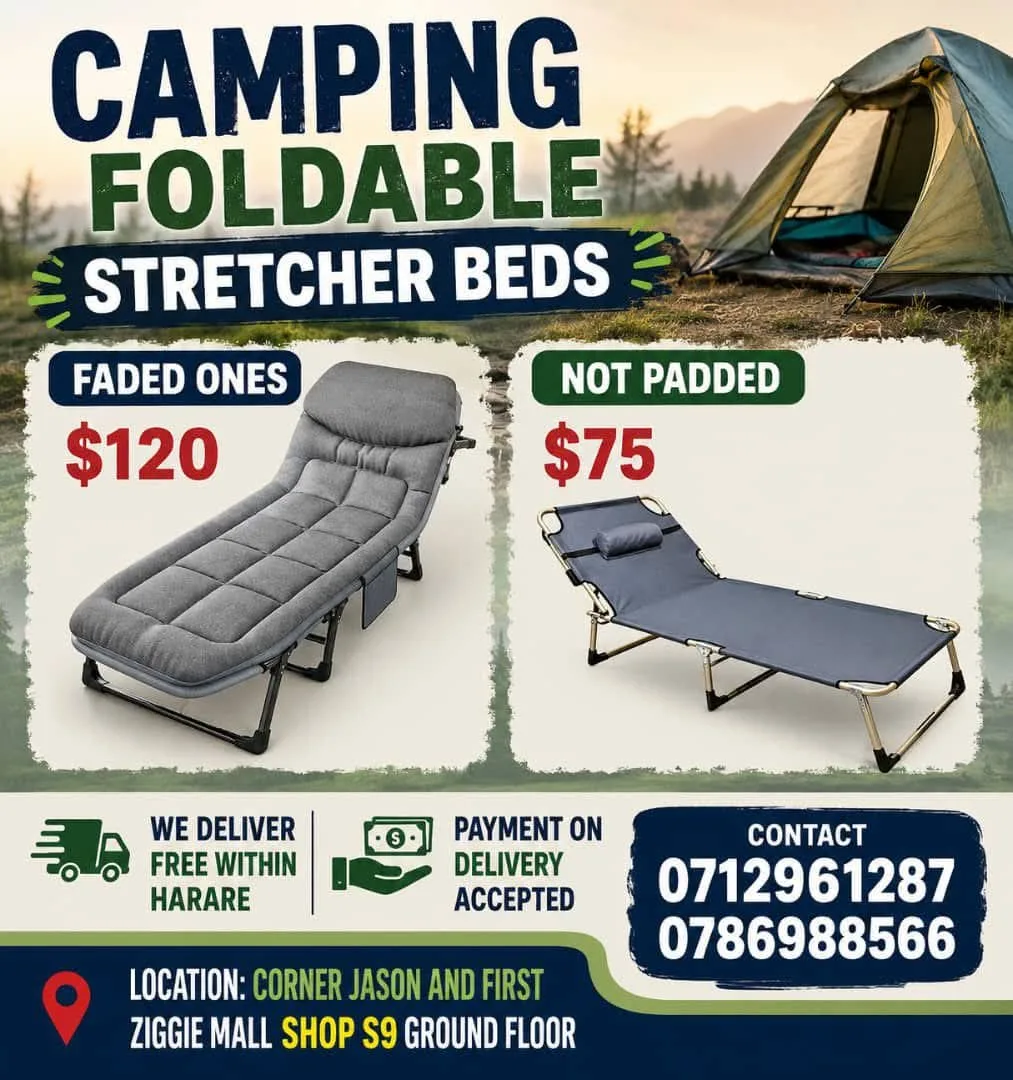 Camping Foldable Stretcher Bed