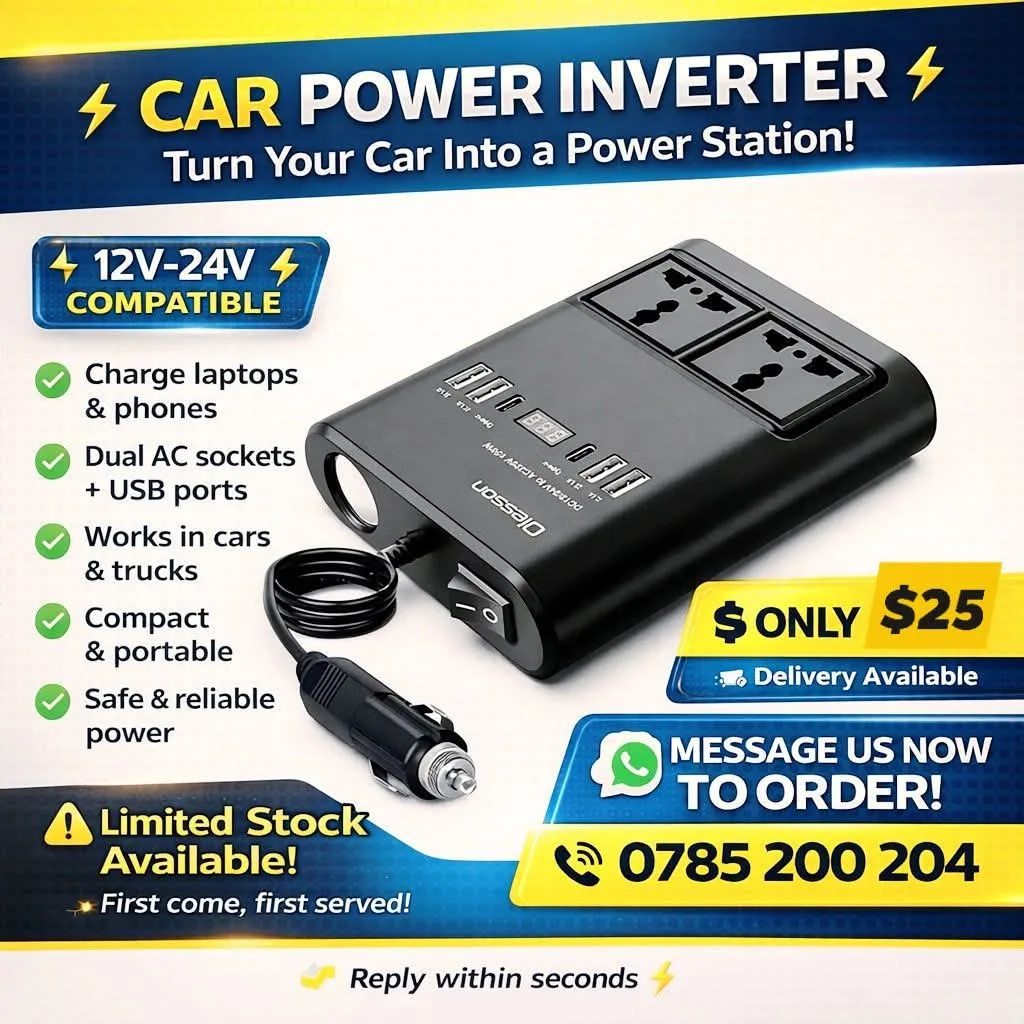 Olesson Car Power Inverter 12V-24V