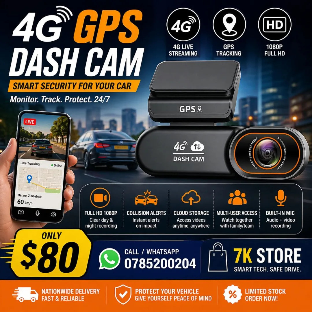4G GPS Dash Cam with Live Streaming