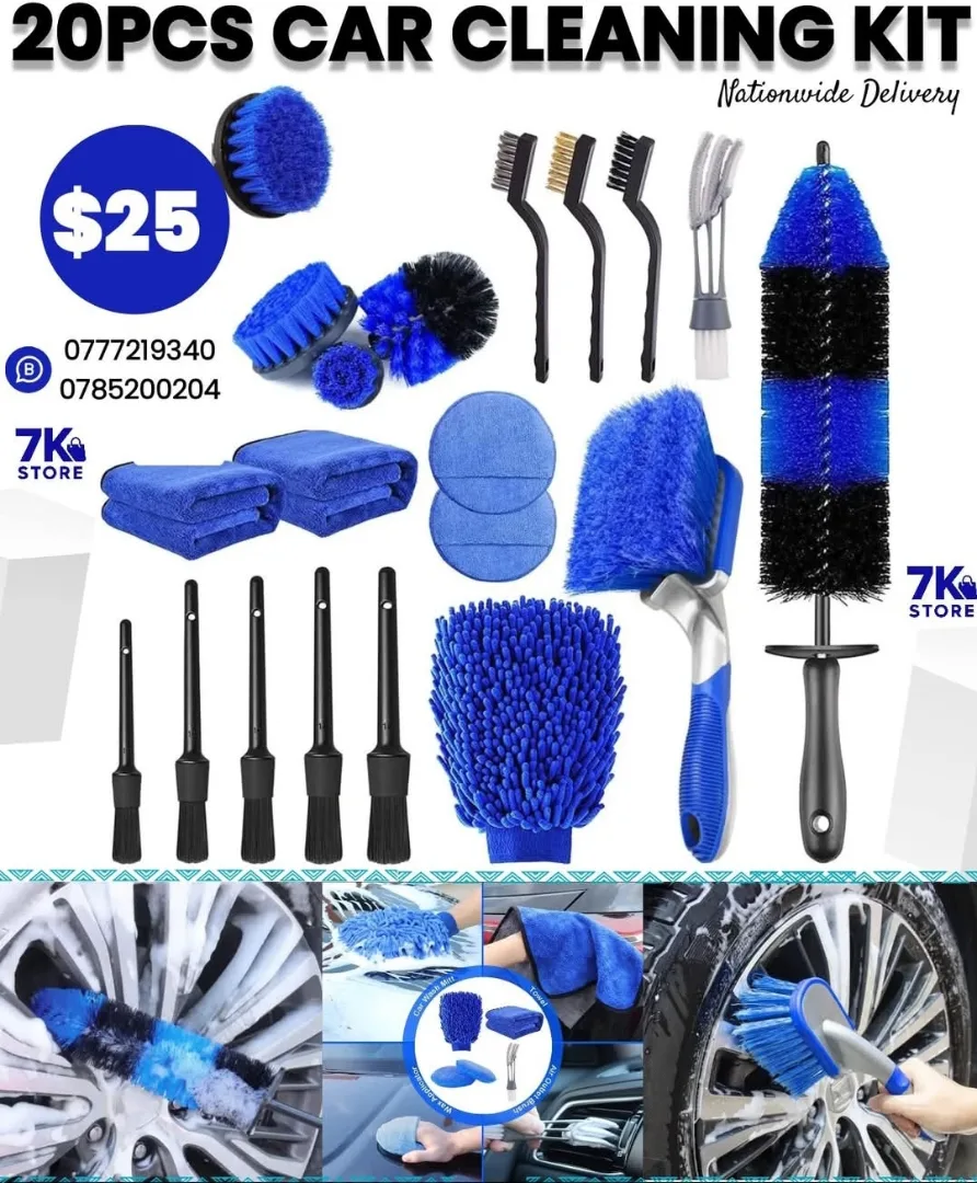 20pcs Car Cleaning Kit