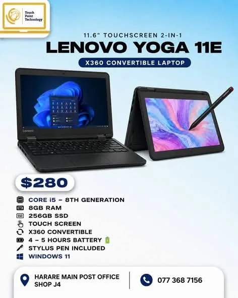 Lenovo Yoga 11e X360 Convertible Laptop
