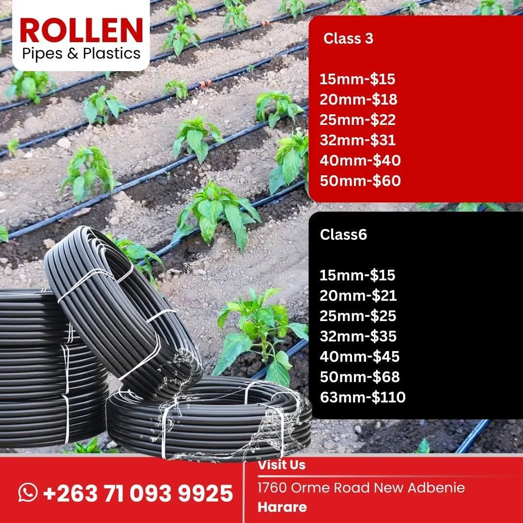 Irrigation Pipes