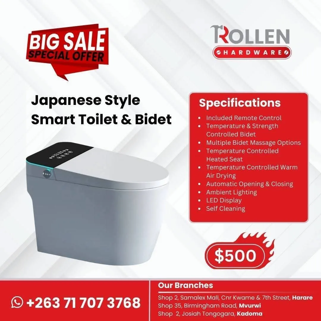 Japanese Style Smart Toilet & Bidet