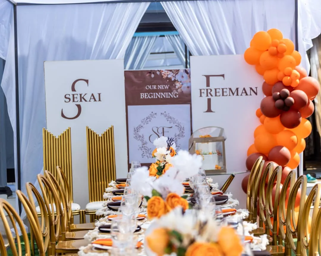 Elegant Event Decor Setup