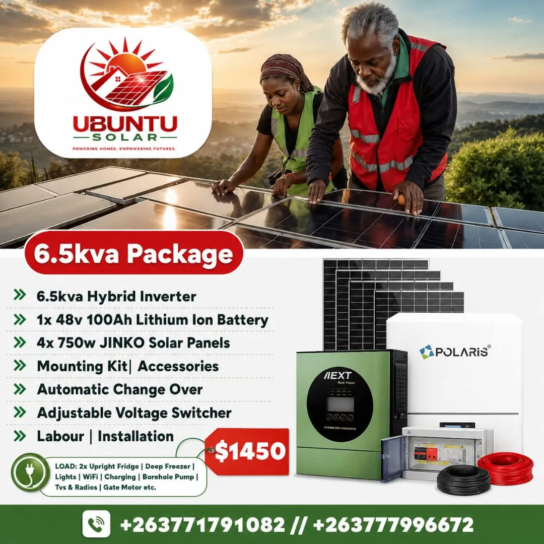 6.5kva Solar Power Package