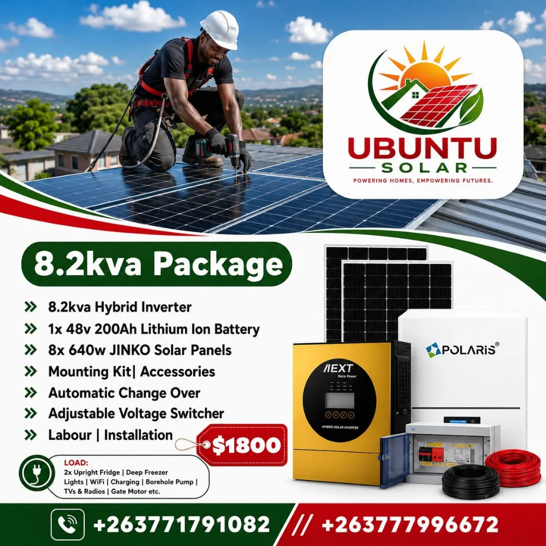 8.2kva Solar Package with Installation