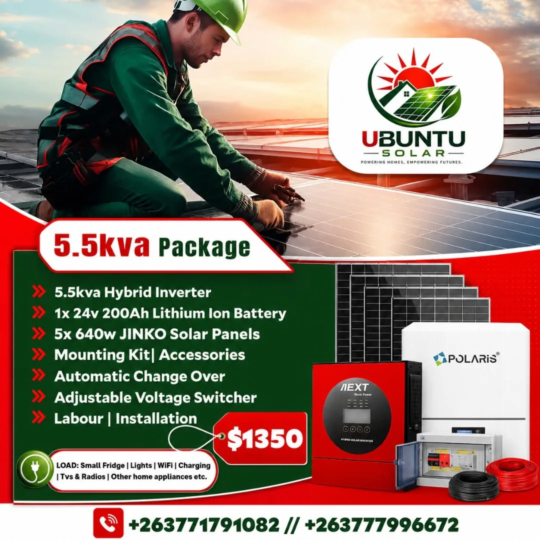 5.5kva Solar Power Package