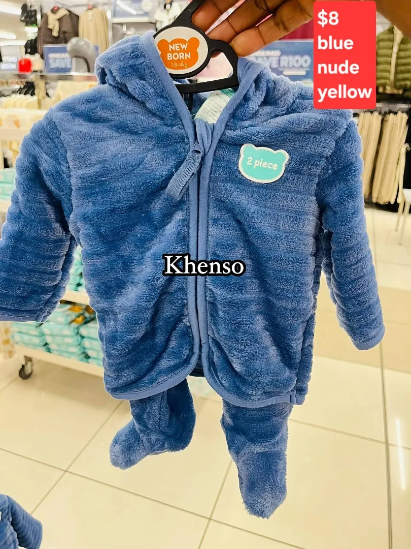 Khenso Newborn Blue 2-Piece Outfit