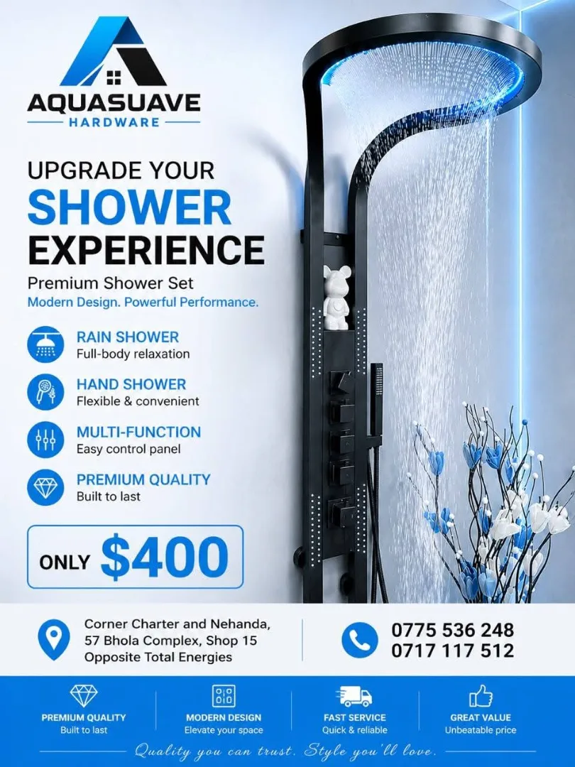 Aquasuave Premium Shower Set