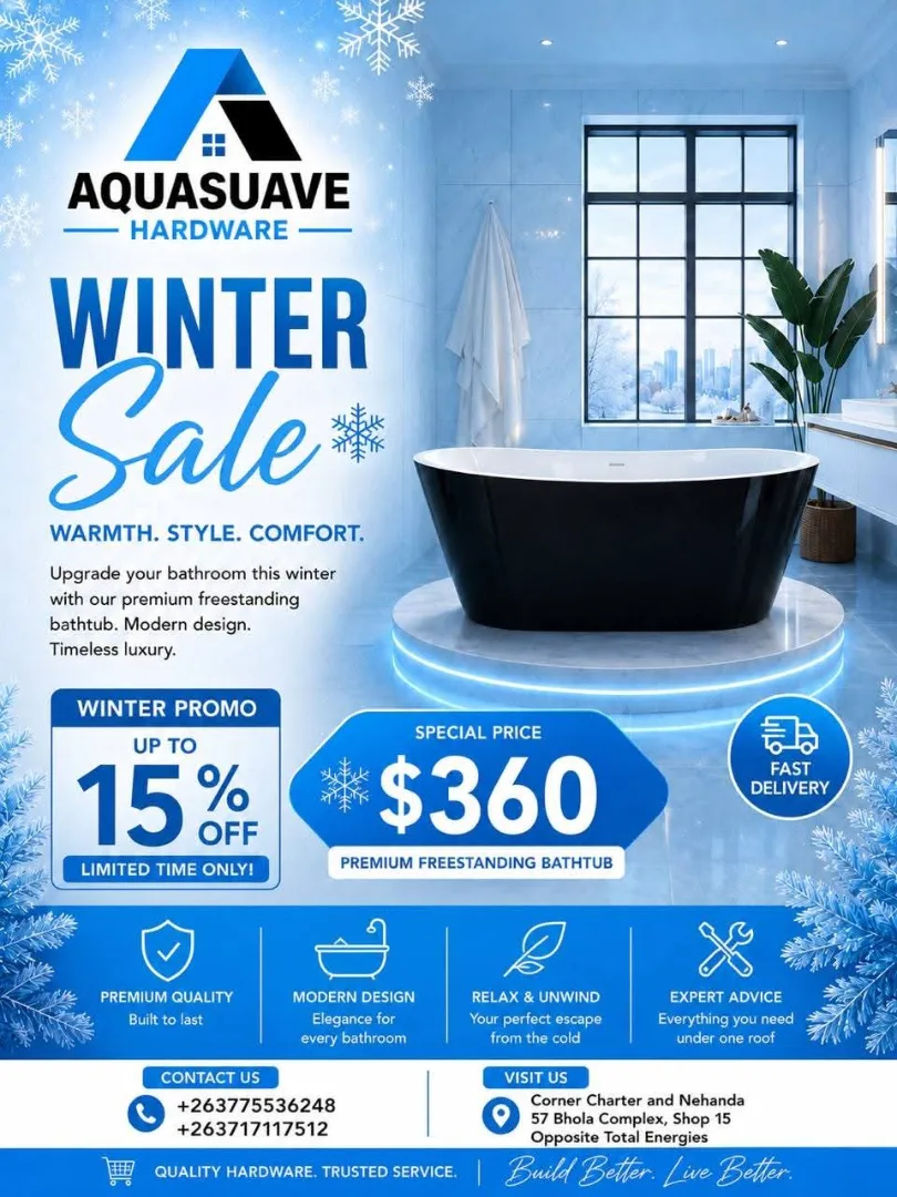 Aquasuave Premium Freestanding Bathtub