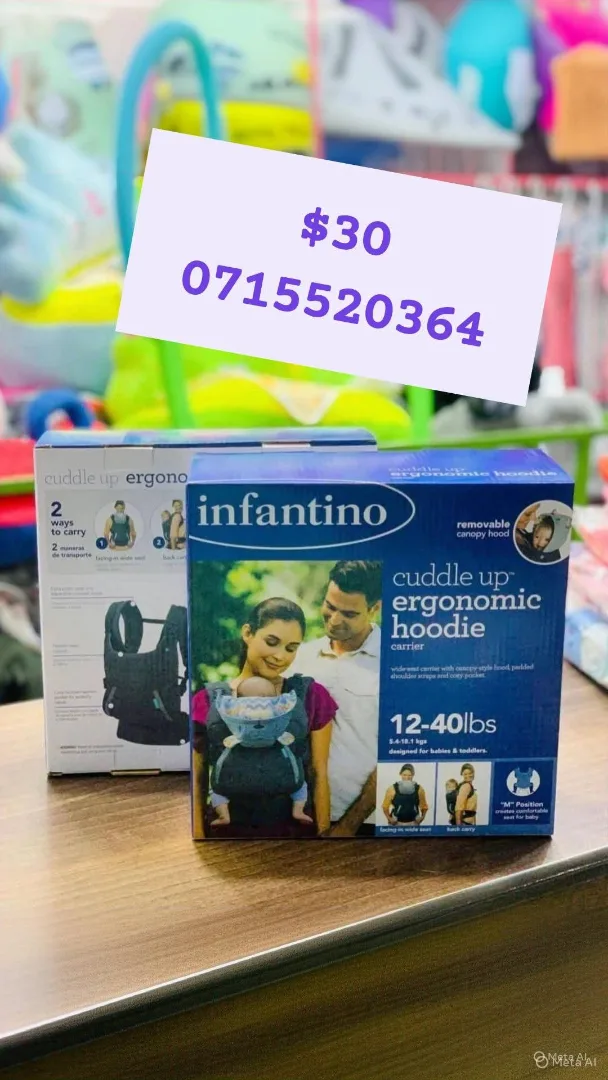 Infantino Cuddle Up Ergonomic Hoodie Carrier
