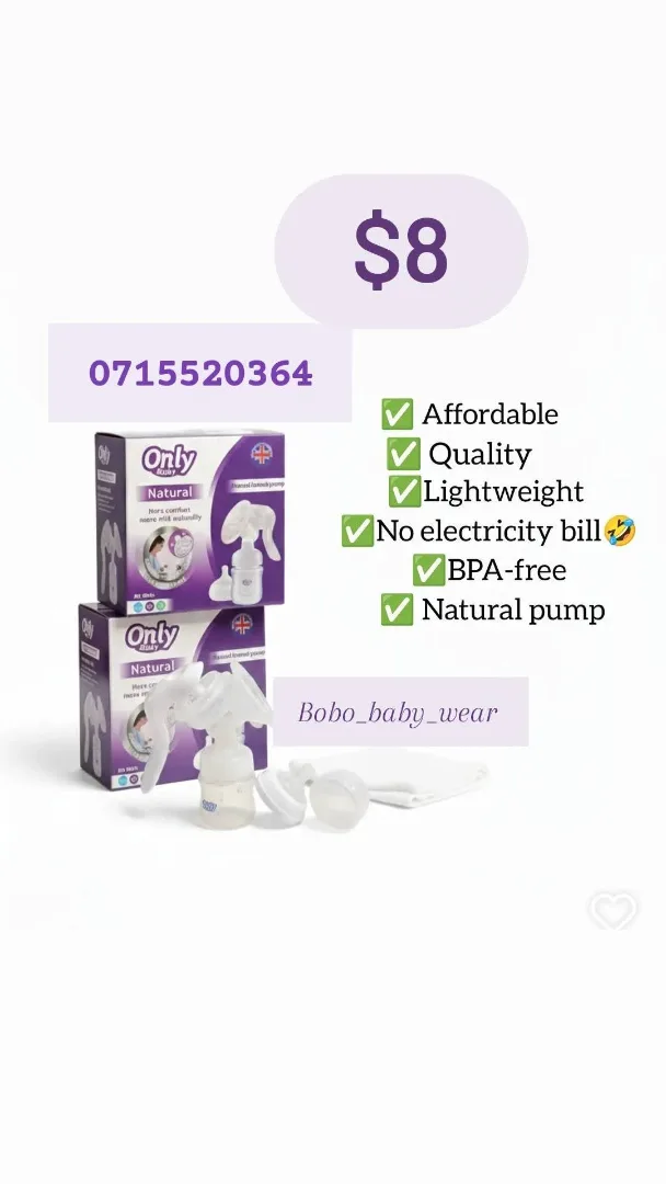 Only Natural Manual Breast Pump
