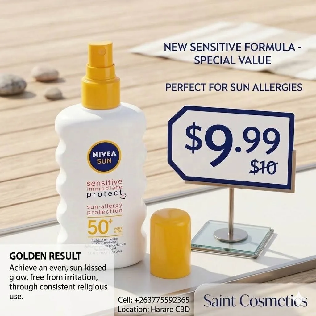 Nivea Sun Allergy Protection SPF 50+ Spray