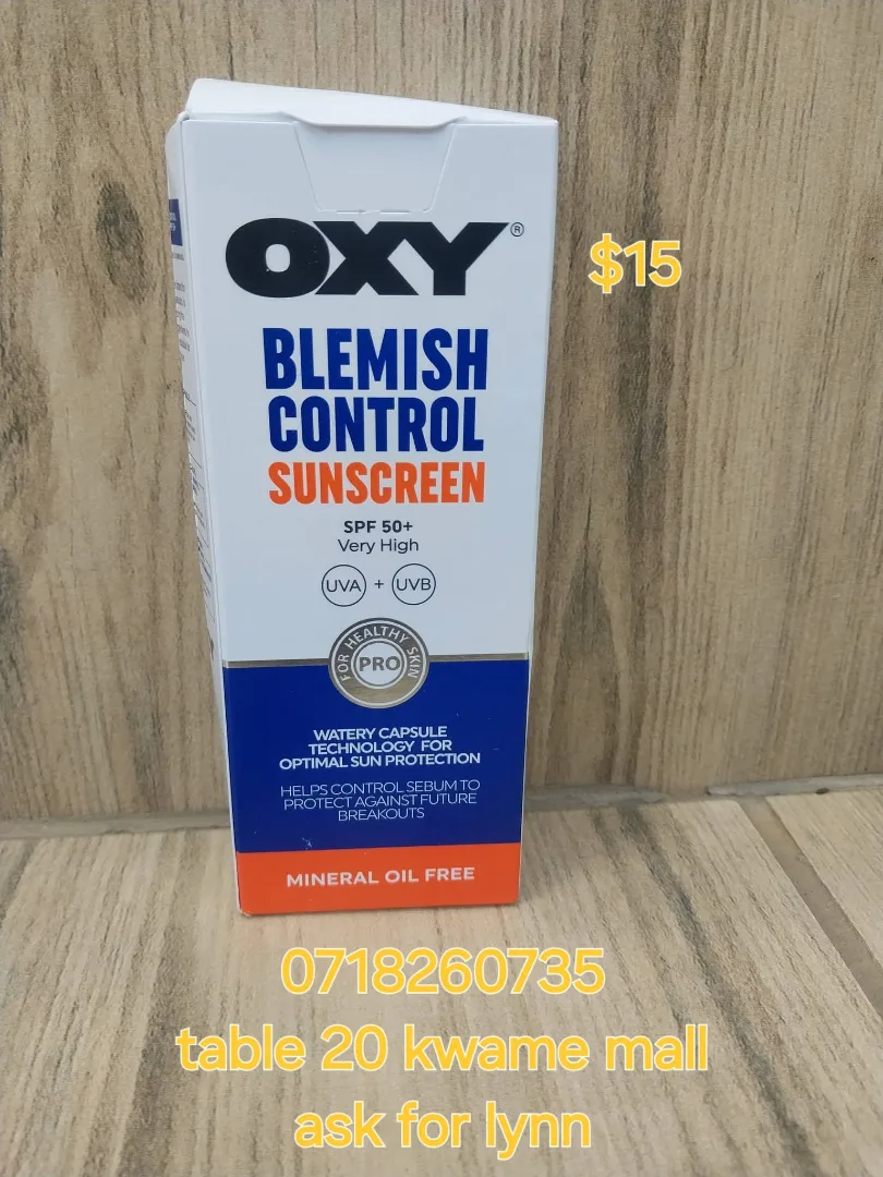 Oxy Blemish Control Sunscreen SPF 50+