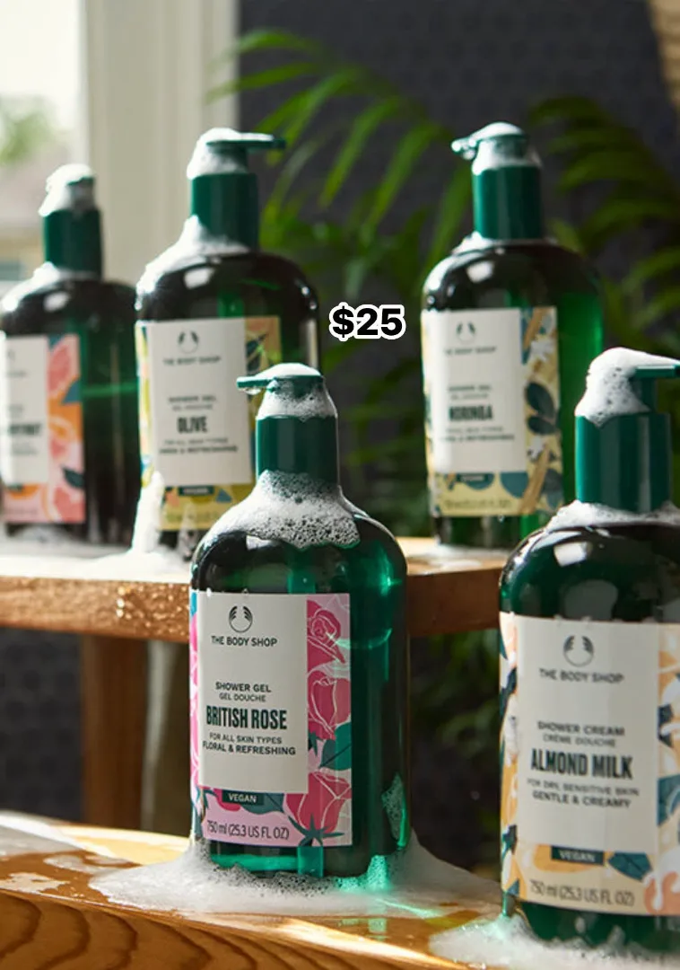 The Body Shop British Rose Shower Gel