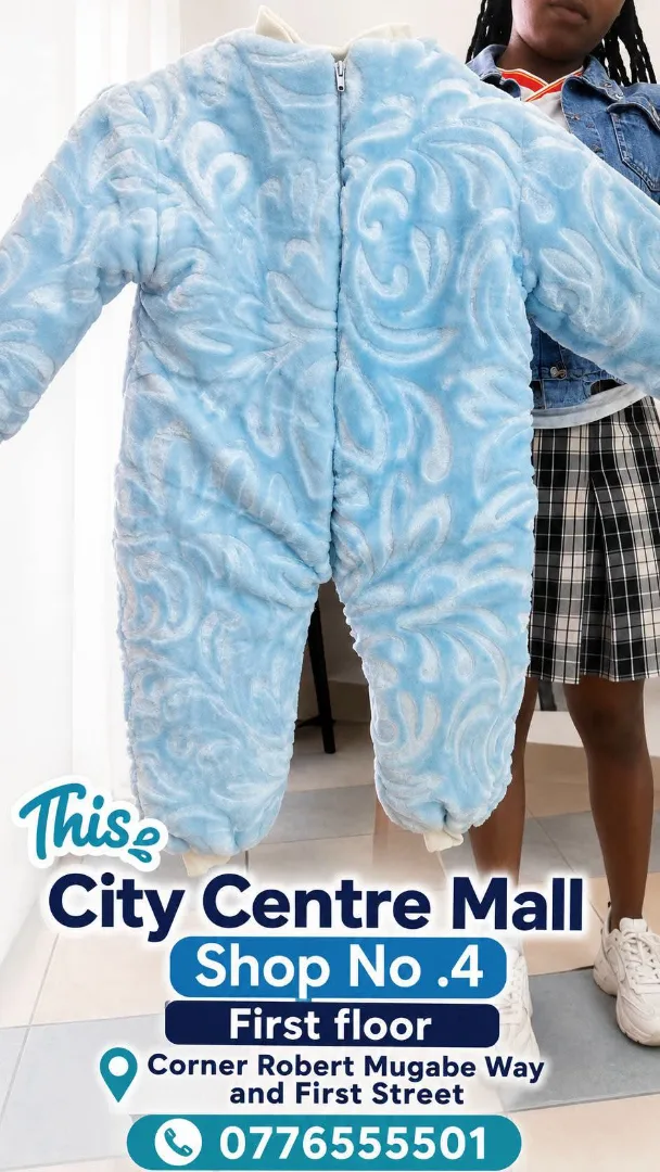 Blue Baby Snowsuit