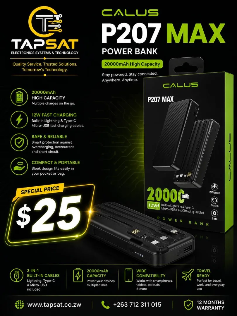Calus P207 Max Power Bank