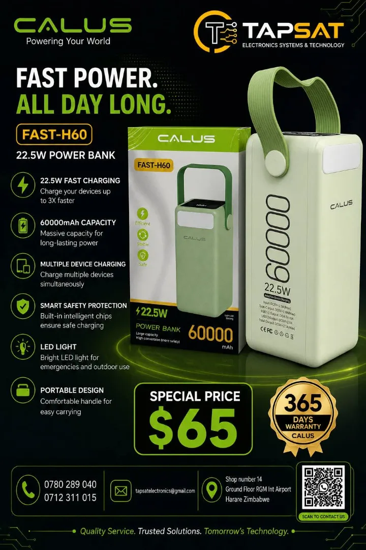 Calus FAST-H60 22.5W Power Bank