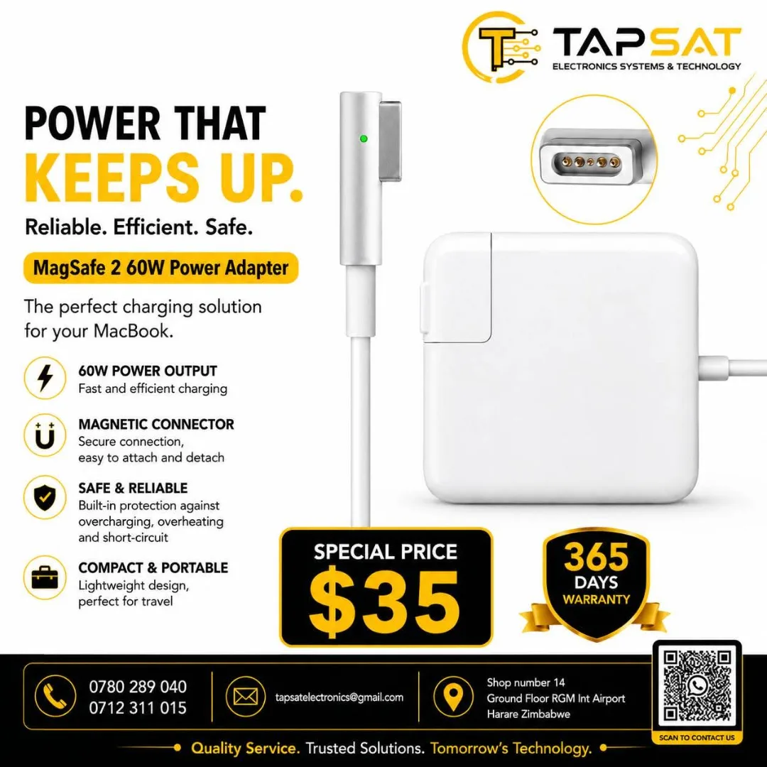 MagSafe 2 60W Power Adapter