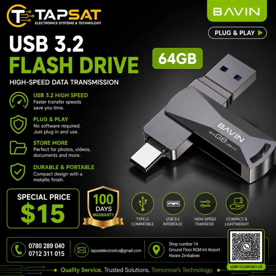 Bavin 64GB USB 3.2 Flash Drive