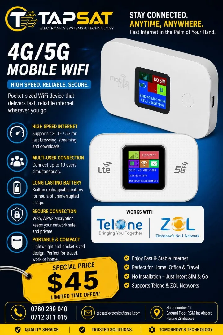 4G/5G Mobile WiFi Router