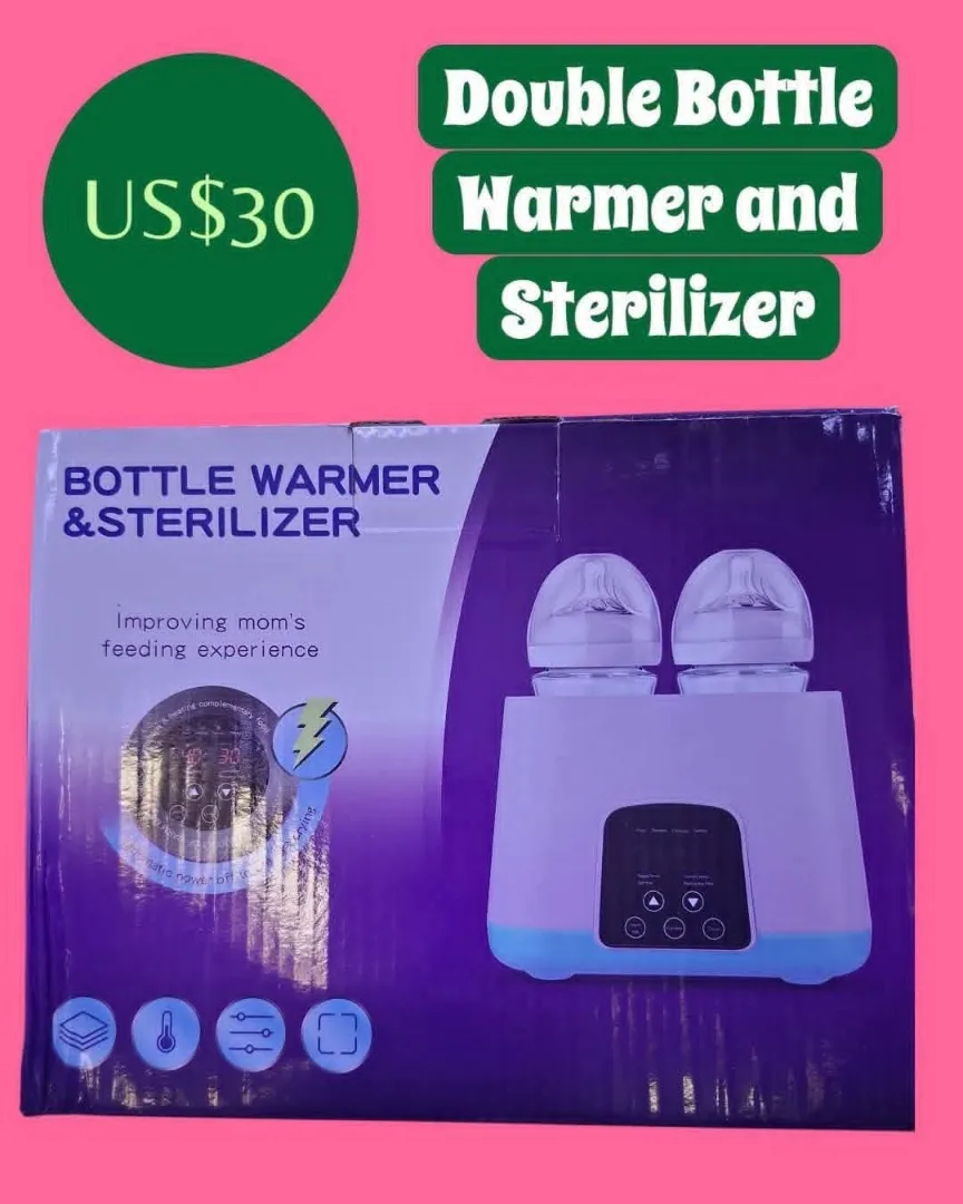 Double Bottle Warmer and Sterilizer