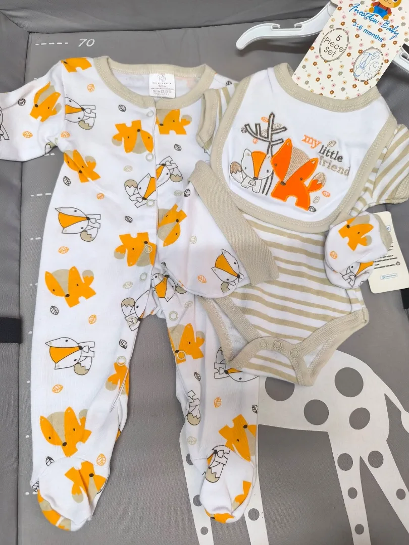 Rainbow Baby 5-Piece Set 3-6 Months