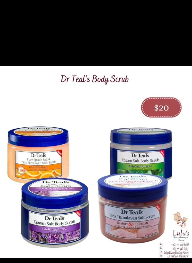 Dr Teal's Body Scrub Collection