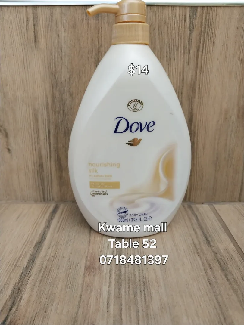 Dove Nourishing Silk Body Wash 1000ml