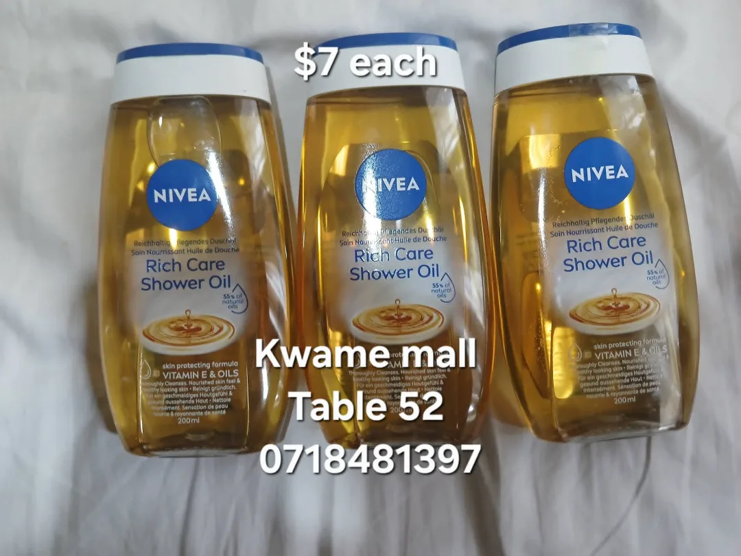 Nivea Rich Care Shower Oil 200ml
