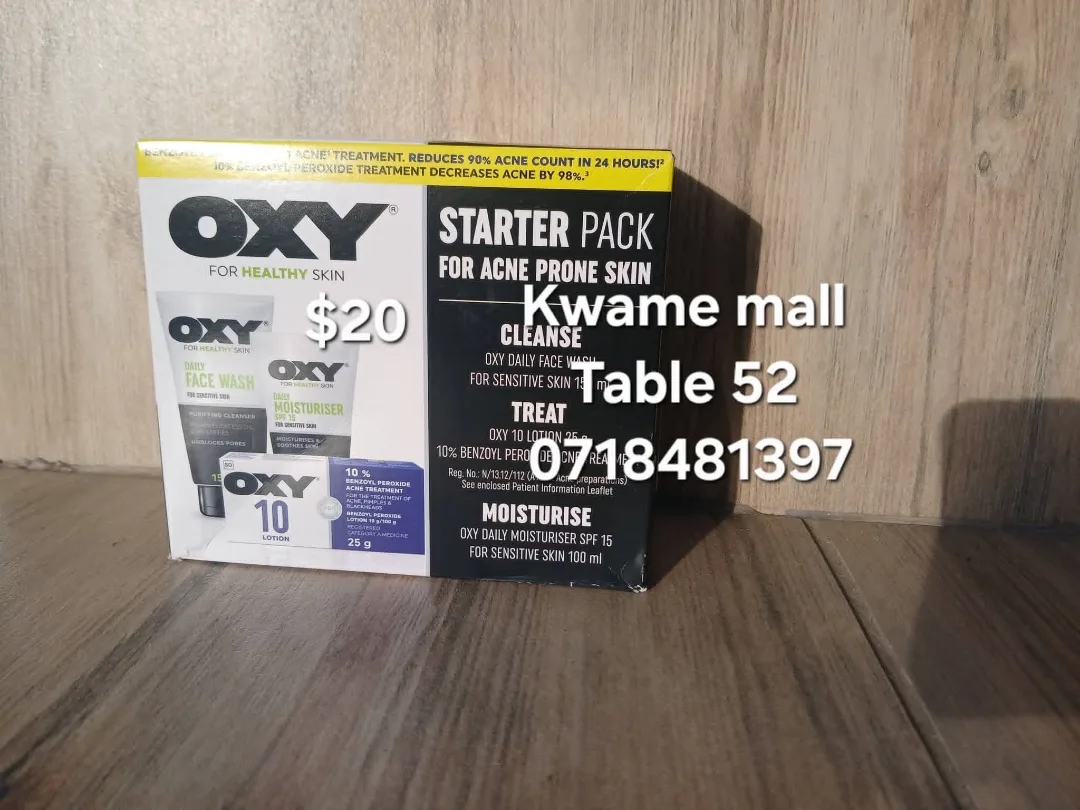 OXY Starter Pack for Acne Prone Skin