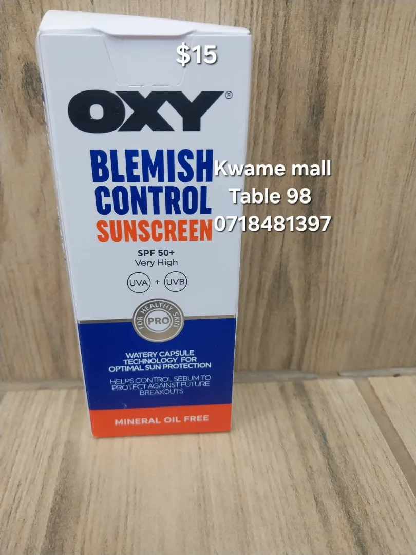 Oxy Blemish Control Sunscreen SPF 50+