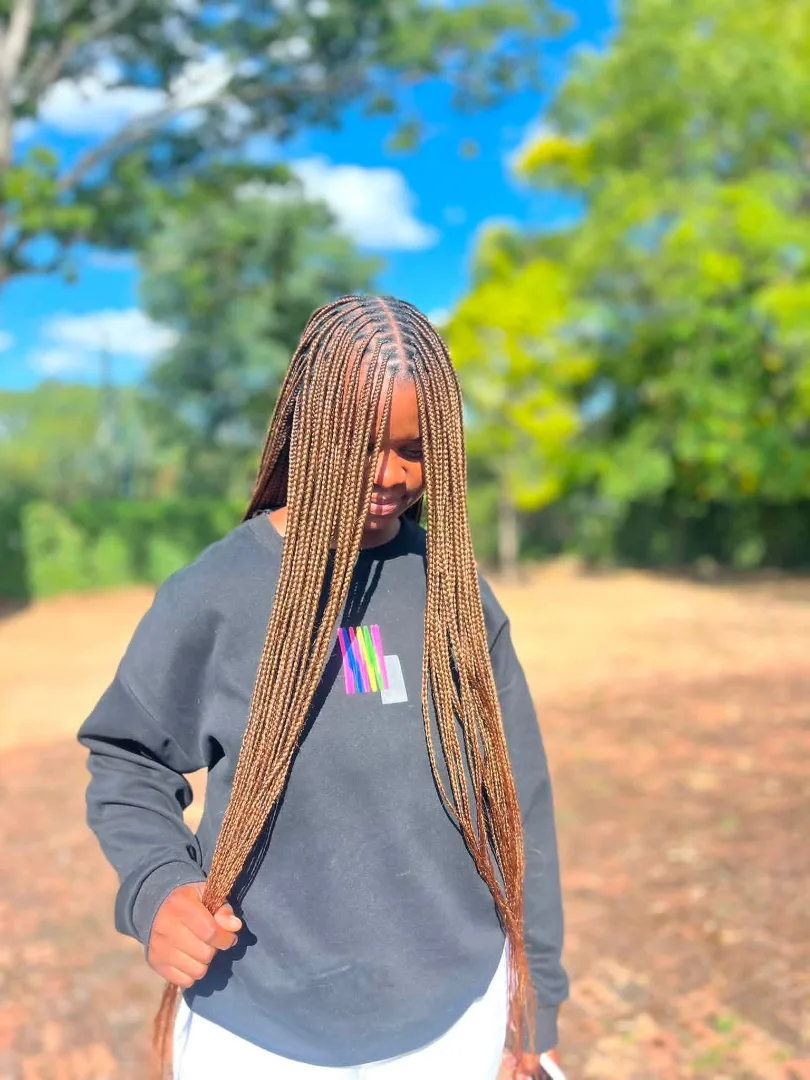 Beautiful Long Box Braids