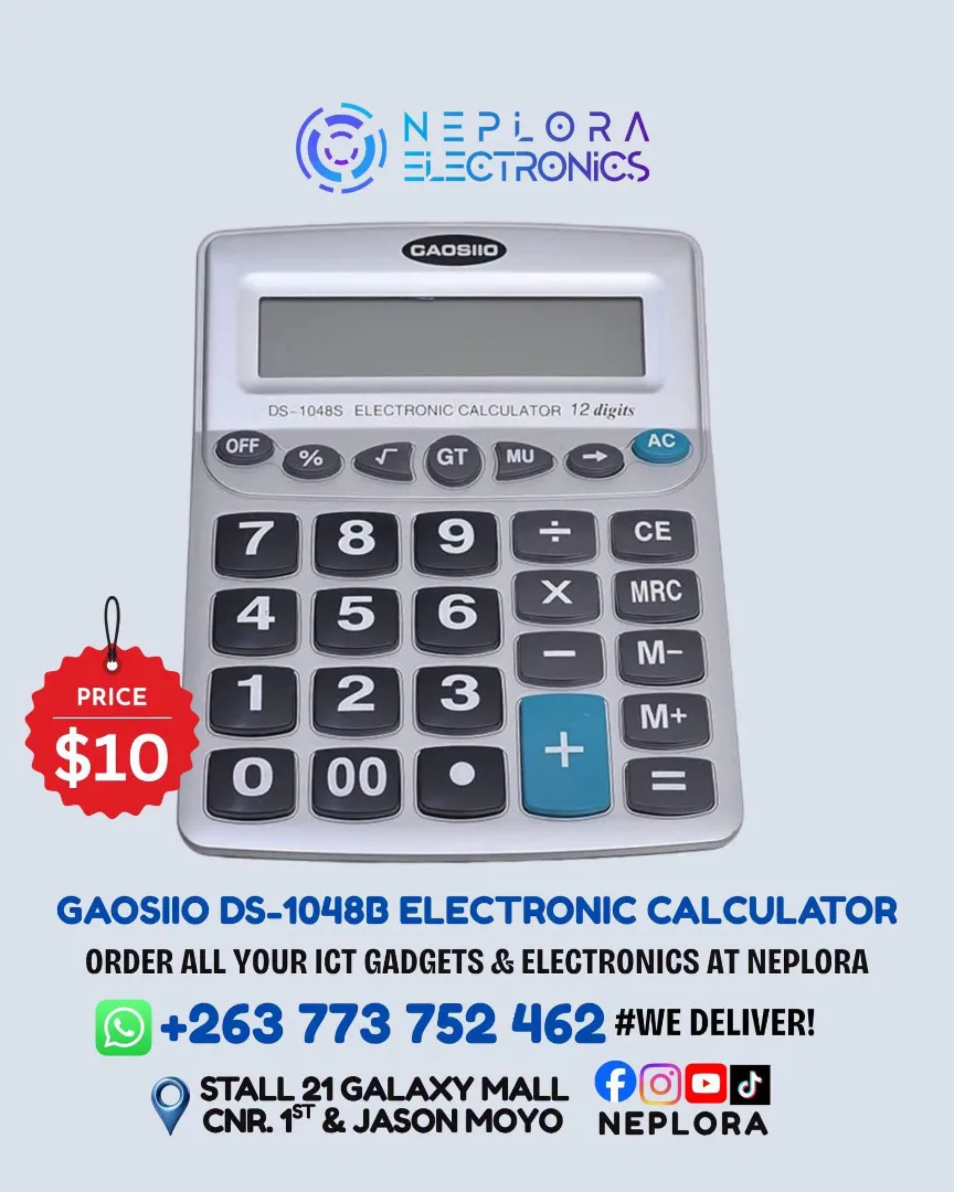 Gaosiio DS-1048B Electronic Calculator