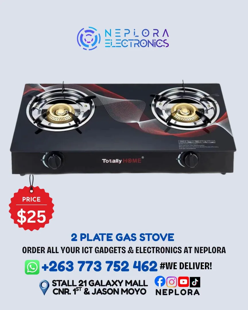 Totally Home 2 Plate Gas Stove