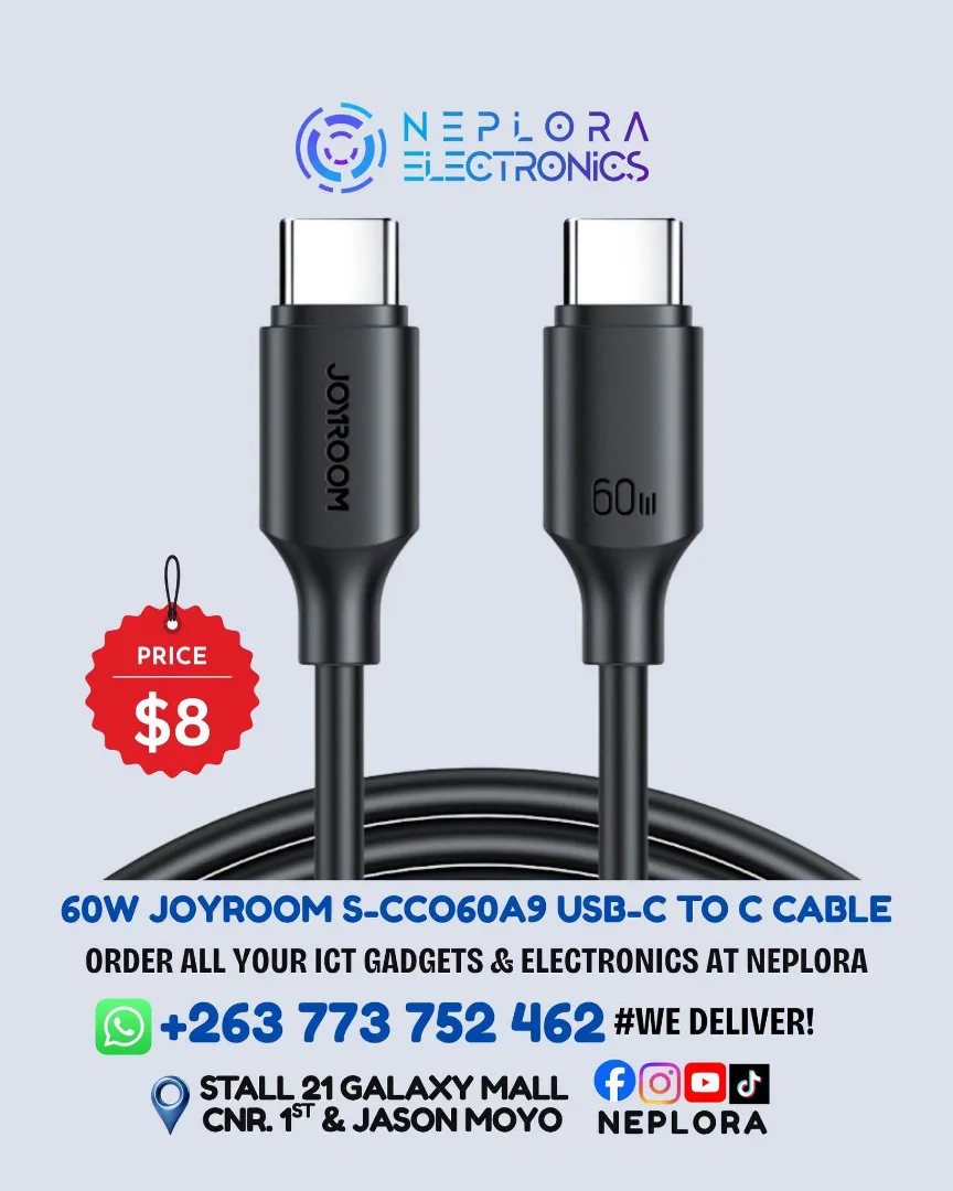 Joyroom 60W USB-C to USB-C Cable