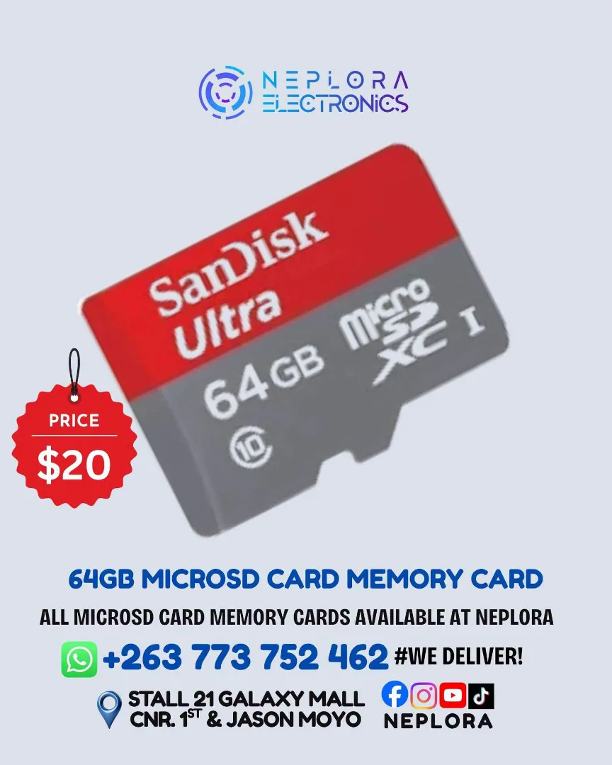 SanDisk Ultra 64GB MicroSD Card