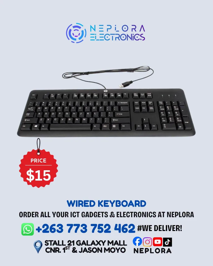 HP Wired Keyboard