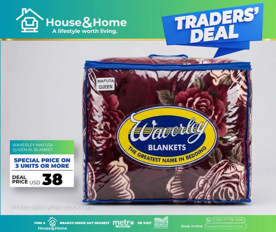 Waverley Mafuta Queen XL Blanket
