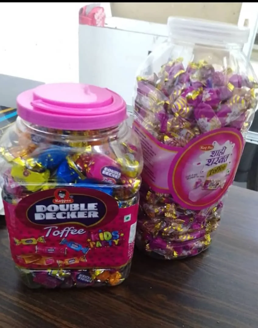 Double Decker Toffee Jar