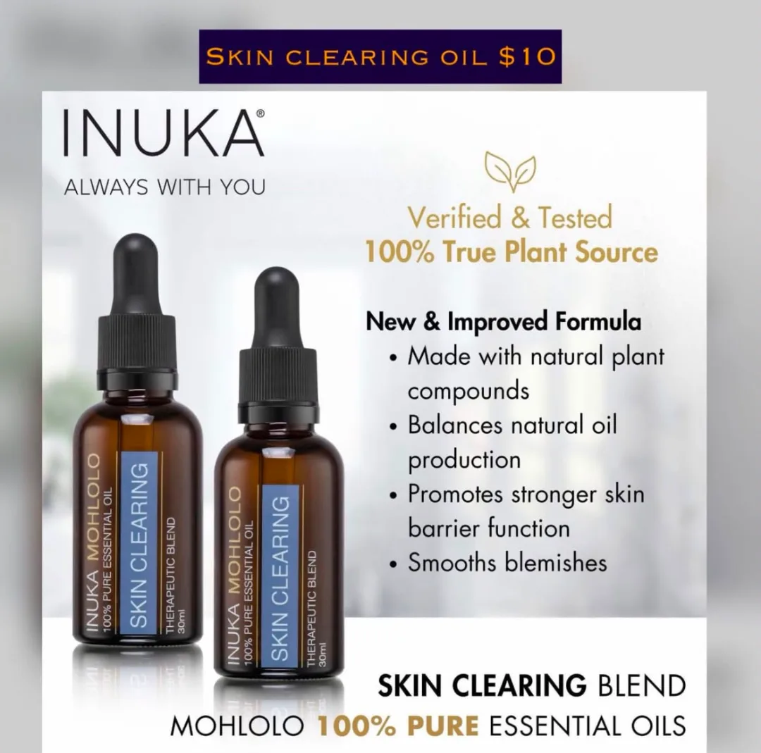 Inuka Mohlolo Skin Clearing Oil 30ml