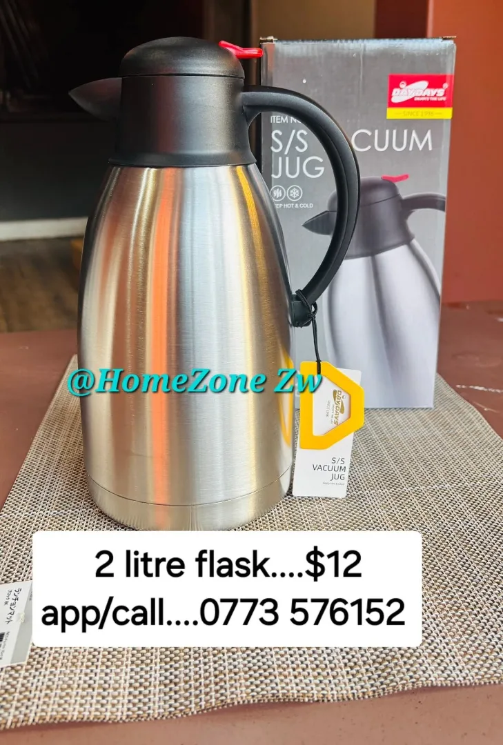 Dawsong 2 Litre Stainless Steel Vacuum Flask