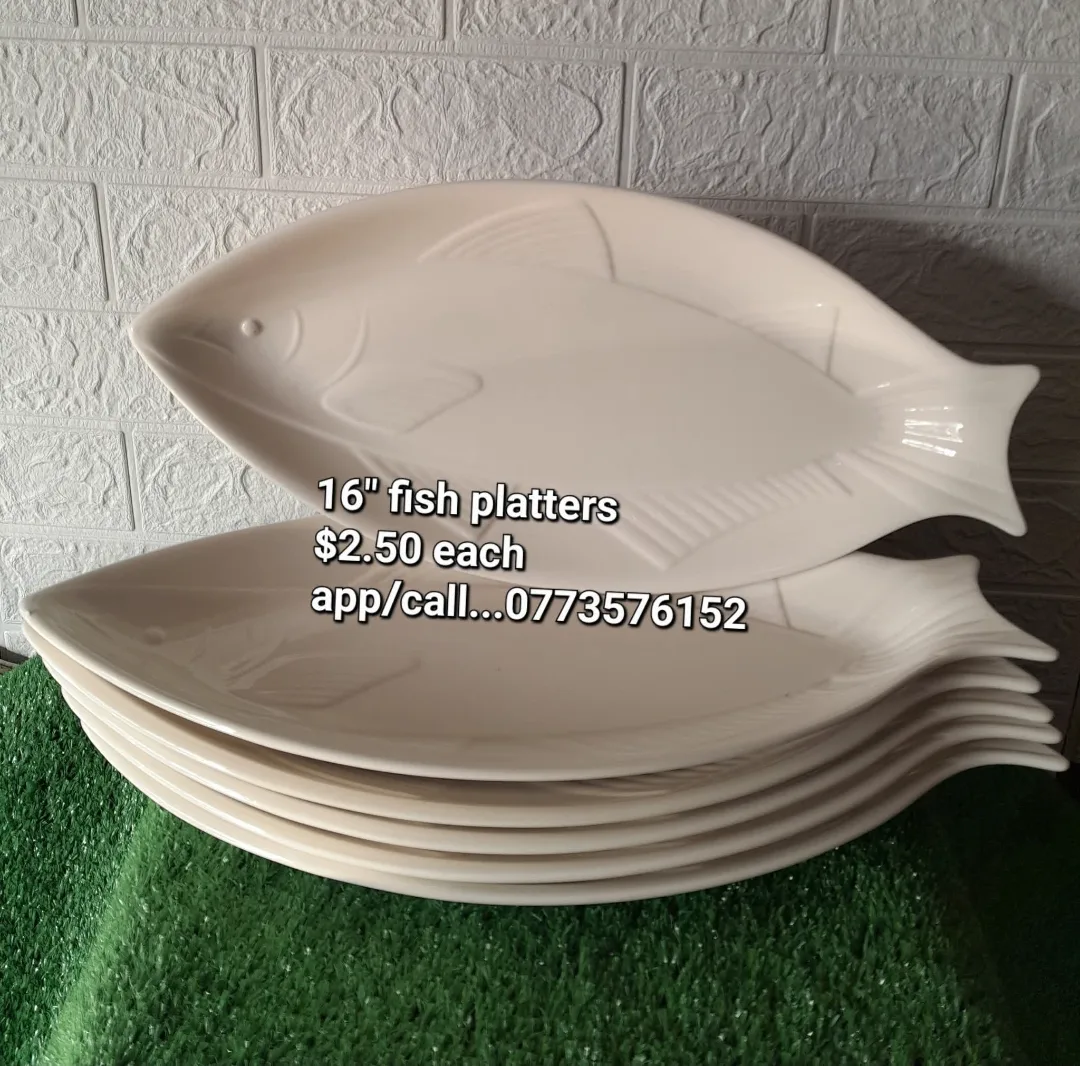 16" Fish Platters