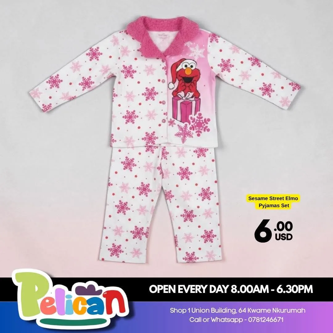 Sesame Street Elmo Pyjamas Set
