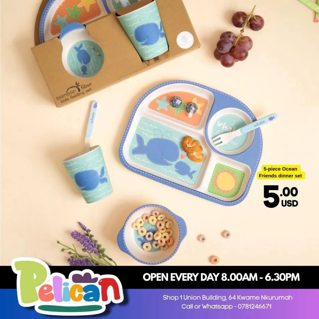 5-piece Ocean Friends Dinner Set